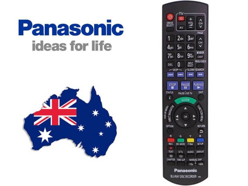 Panasonic Remote Control For N2QAYB000344 DMRXW350 DMRXW450 Replacement ...