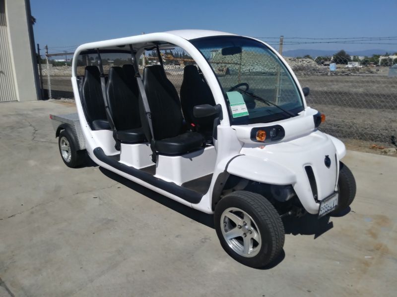 Polaris Gem E6 Utility Lsv 6 Passenger Seat Golf Cart Street Legal Limo ...