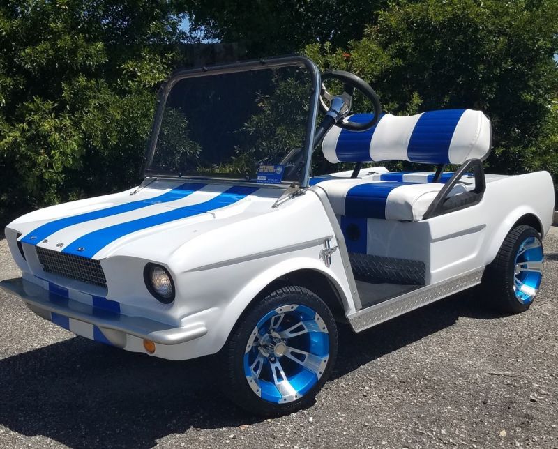 Ford Mustang Club Car Golf Cart No Reserve!!! for sale from United States