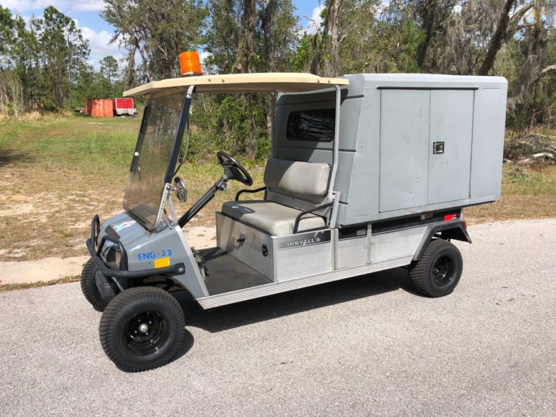 Lifted Club Car Carryall 6 Golf Cart Cargo Utility Box for sale from ...