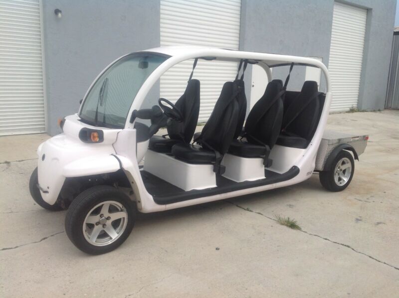 Polaris Gem E6 Utility Lsv 6 Passenger Seat Golf Cart Street Legal Limo ...