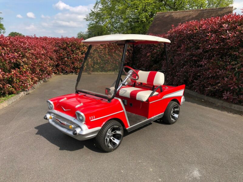 Electric Golf Buggy 57 Chevy Body Kit for sale from United Kingdom