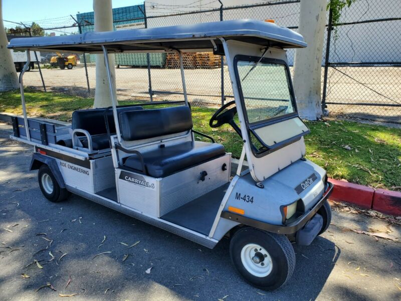 Club Car Carryall Vi Six Utility Golf Cart Industrial Burden Carrier 4 ...