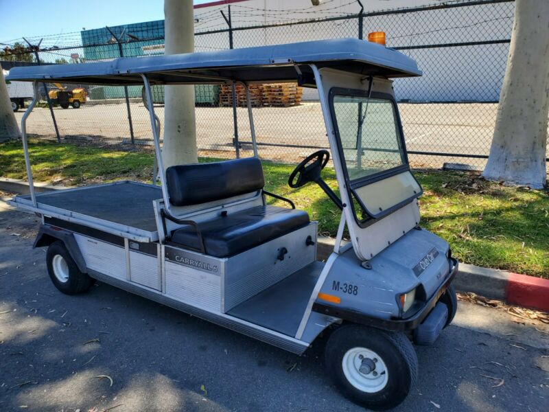 Club Car Carryall Vi Six Utility Golf Cart Industrial Carrier Flat Long