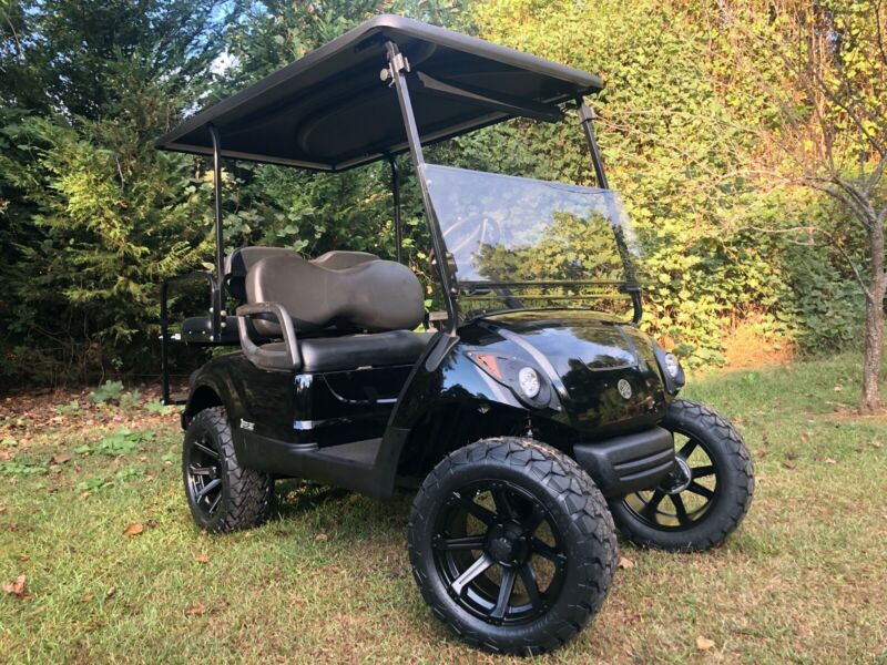 Yamaha G29 Fuel Injected Efi Gas Golf Cart Blacked Out 4 Seater 14