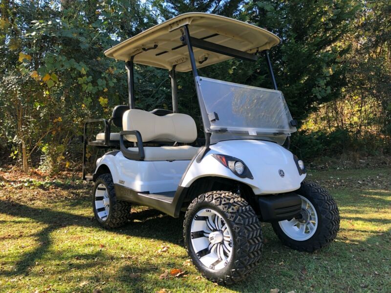 Yamaha Drive Efi Fuel Injected Gas Golf Cart Custom Wheels 4 Seater Lifted For Sale From United 