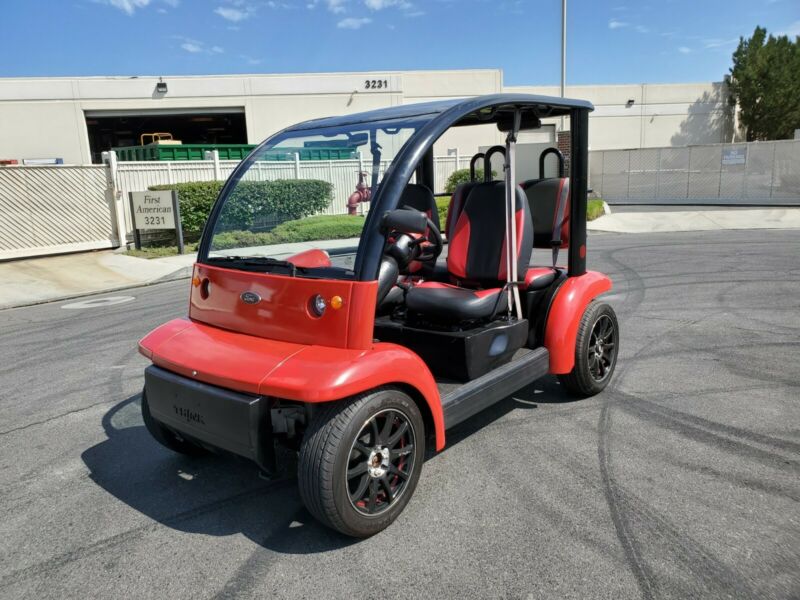 Ford Think Red 4 Passenger Golf Cart for sale from United States