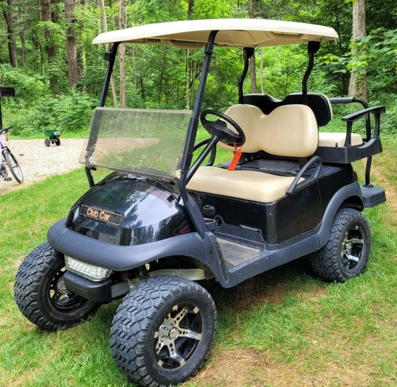 Lifted Club Car Precedent 4 Passenger Golf Cart 48 Volt 48v 12” Rims ...