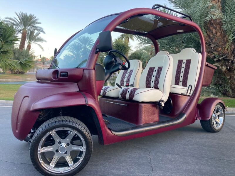 Beautiful Full Custom 4 Seat Limo Gem Car Nev Golf Cart All New Batteries 35mph For Sale From