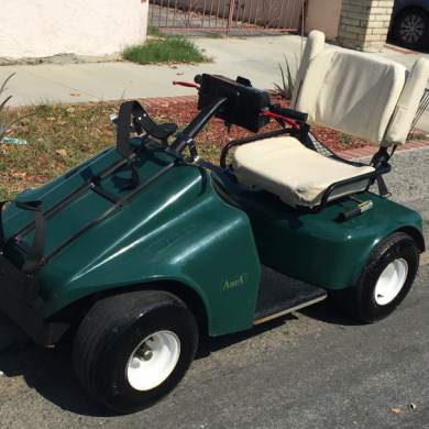 single seat golf carts for sale