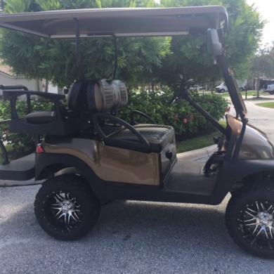 Like New Club Car Precedent Custom Golf Cart for sale from United States