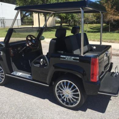 Black Acg Cadillac Escalade Lsv 4 Passenger Street Legal