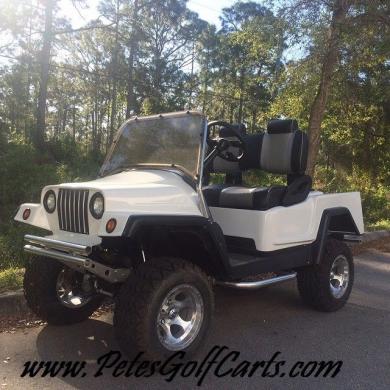 Club Car Custom Golf Cart Jeep Wrangler Body for sale from United States