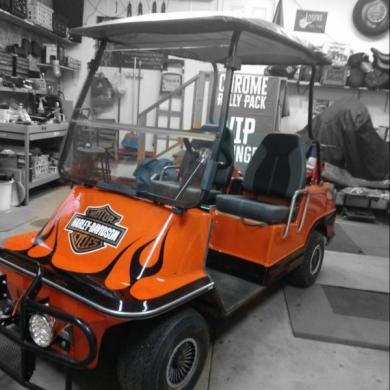  Harley Davidson amf 4 Wheel Gas Golf Cart for sale from 